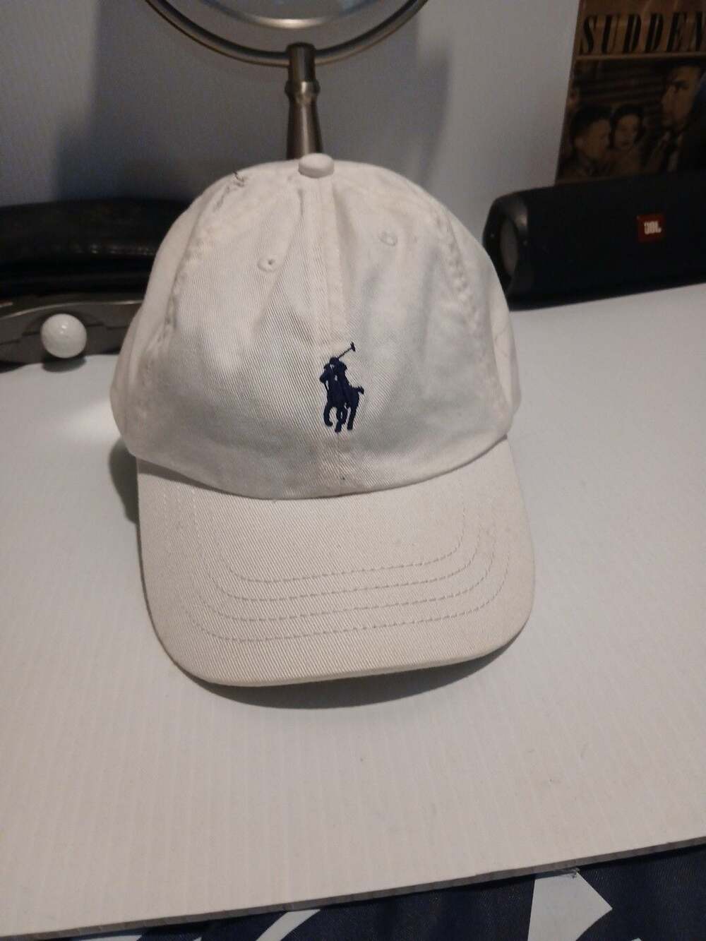 Polo Ralph Lauren Baseball Cap Size One Size 4-7T White Cotton Pony